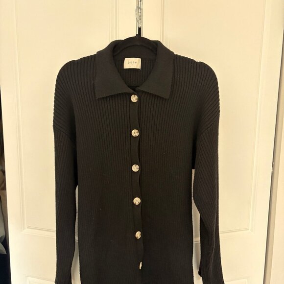 DISSH Black Knit Cardigan - Picture 3 of 5